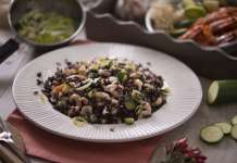 Gourmet Italia_riso venere e gamberi