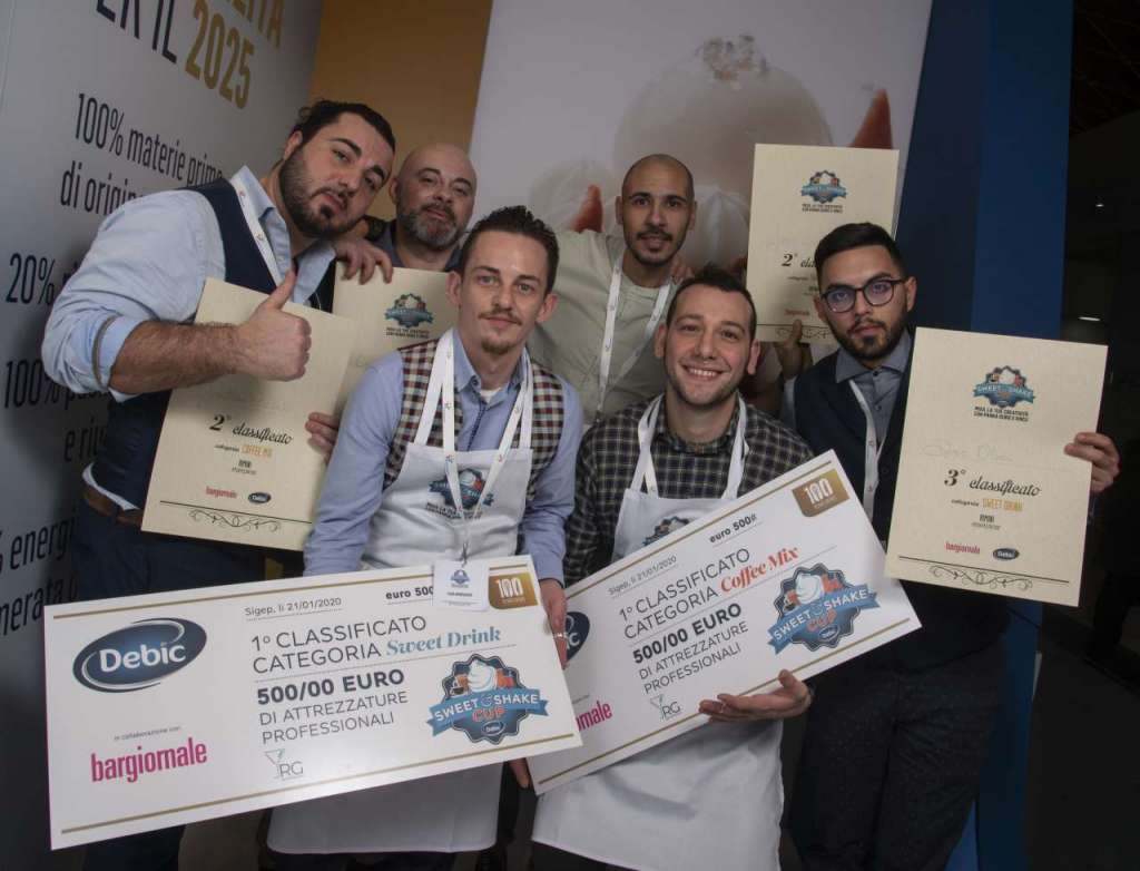 Bargiornale Vincitori Concorso Debic Sweet&Shake Cup 2020