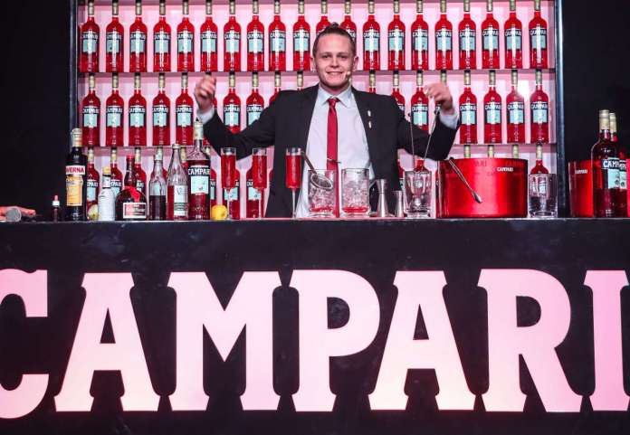 Corey Squarzoni Campari Barman Competition Corey Squarzoni Campari Barman Competition