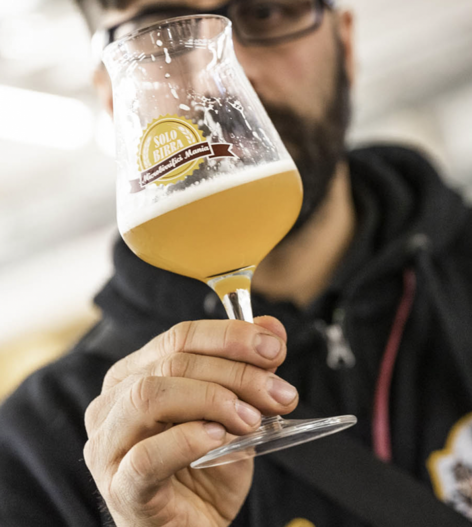 Brindisi Solobirra al salone Hospitalty di Riva del Garda (Trento)