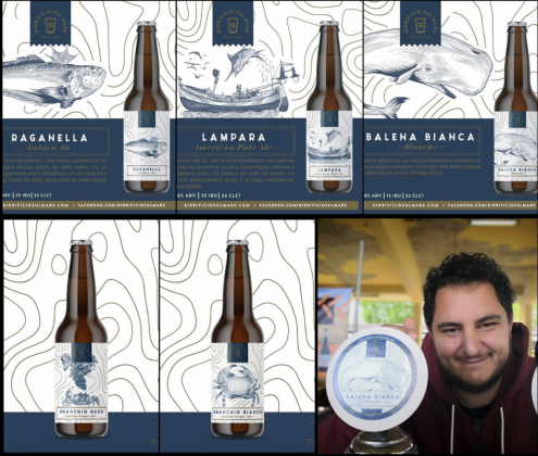 gamma Birrificio sul Mare di Camaiore con il titolare Riccardo Fausto