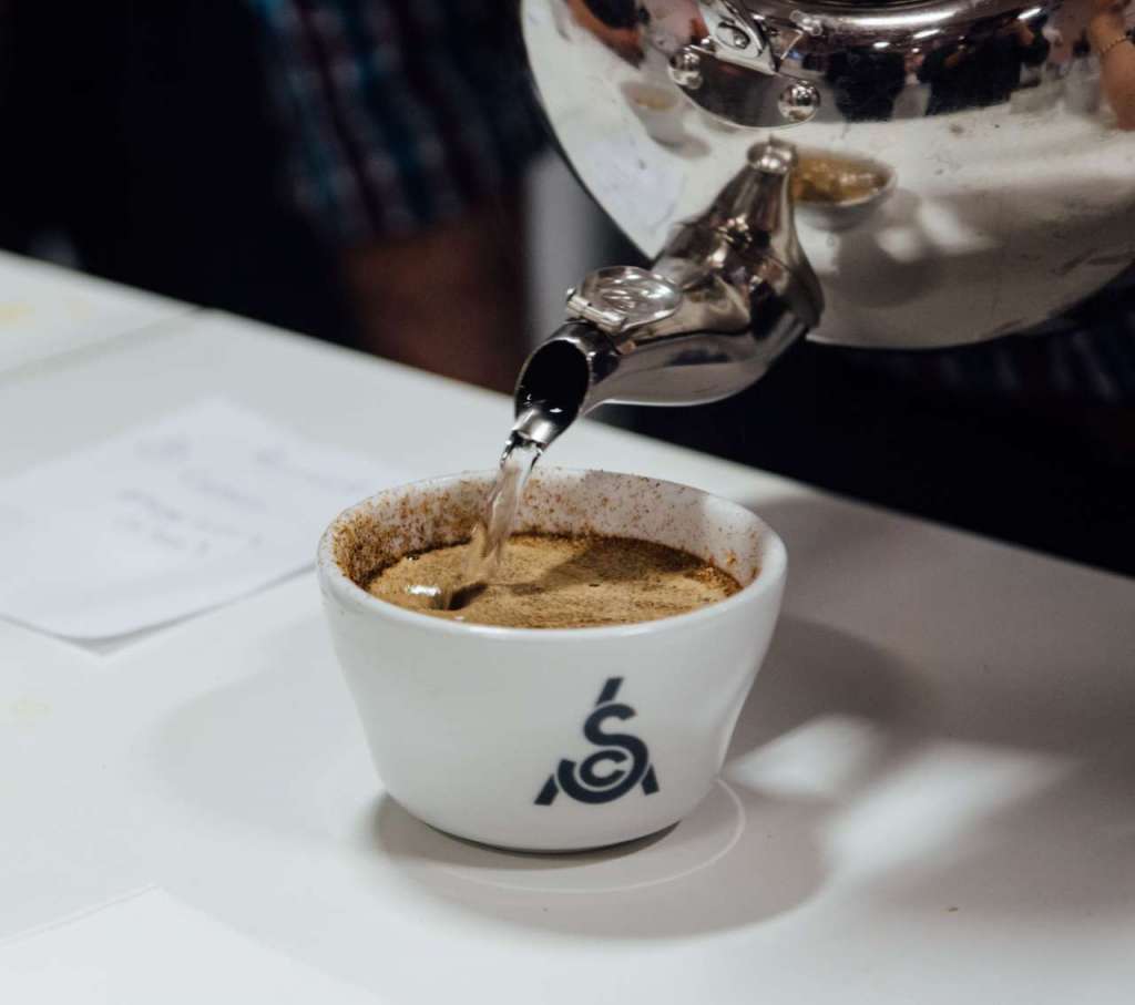 World of Coffee, cupping