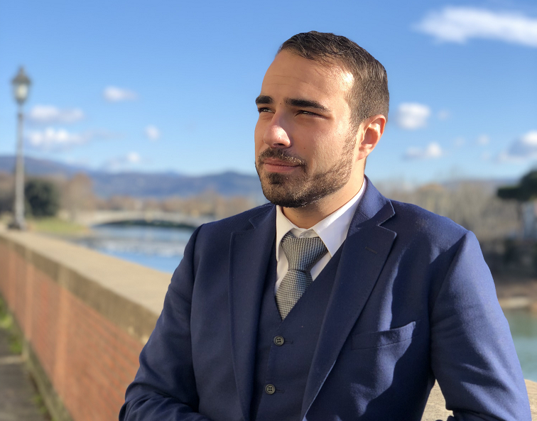 Gabriele Frongia food&beverage manager Plaza Hotel Lucchesi Firenze