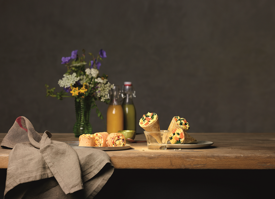 Salomon Food World_Mini Tortilla Egg & Cheese_Rezept_Mini Wrap