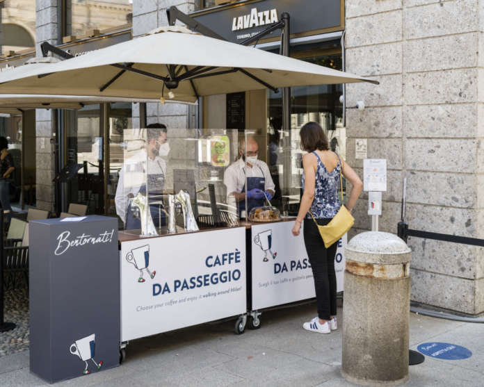 Al Flagship Store Lavazza si unisce la Coffee Station per l'asporto Al Flagship Store Lavazza si unisce la Coffee Station per l'asporto