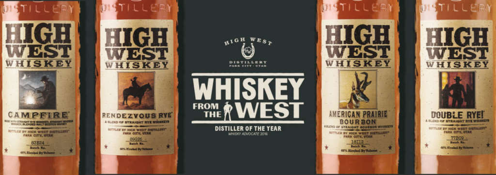 Gamma blended whiskey di High West Distillery, Utah