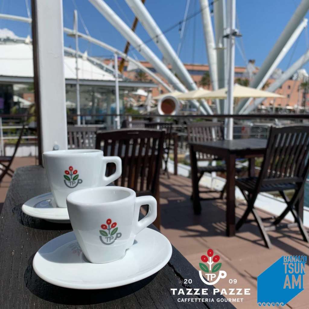 Temporary coffee shop Tazze Pazze