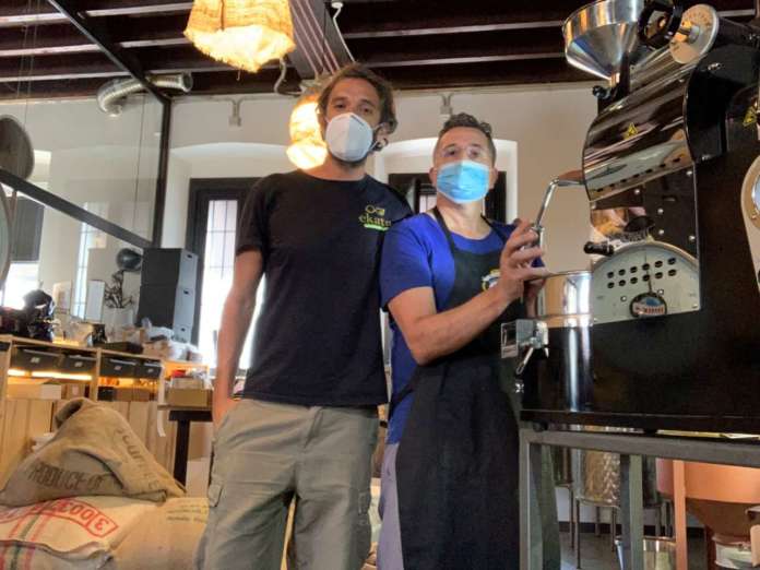 Adriano Cafiso e Antonio Biscotti al Griso di Seveso (Milano) Adriano Cafiso e Antonio Biscotti al Griso di Seveso (Milano)