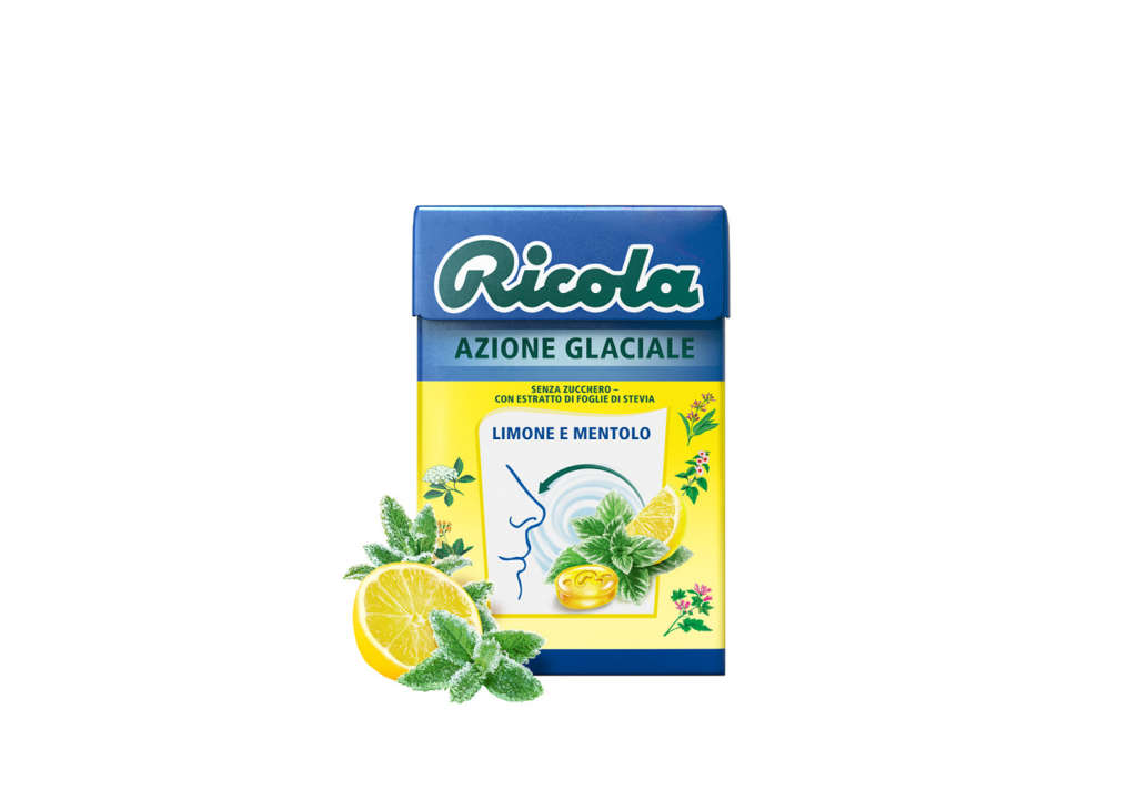 Ricola Azione Glaciale Limone Mentolo