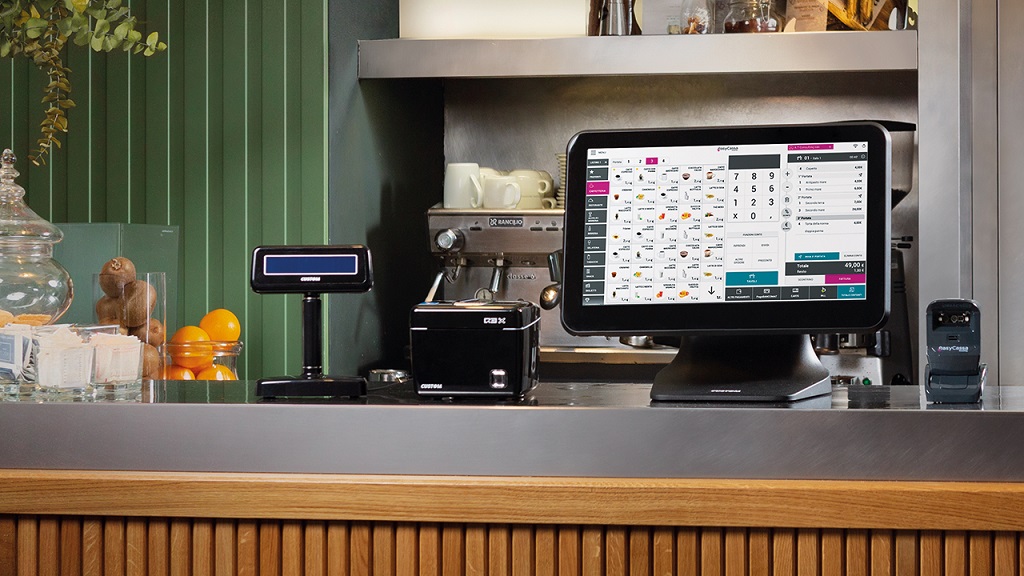 EasyCassa Ambientata su bancone