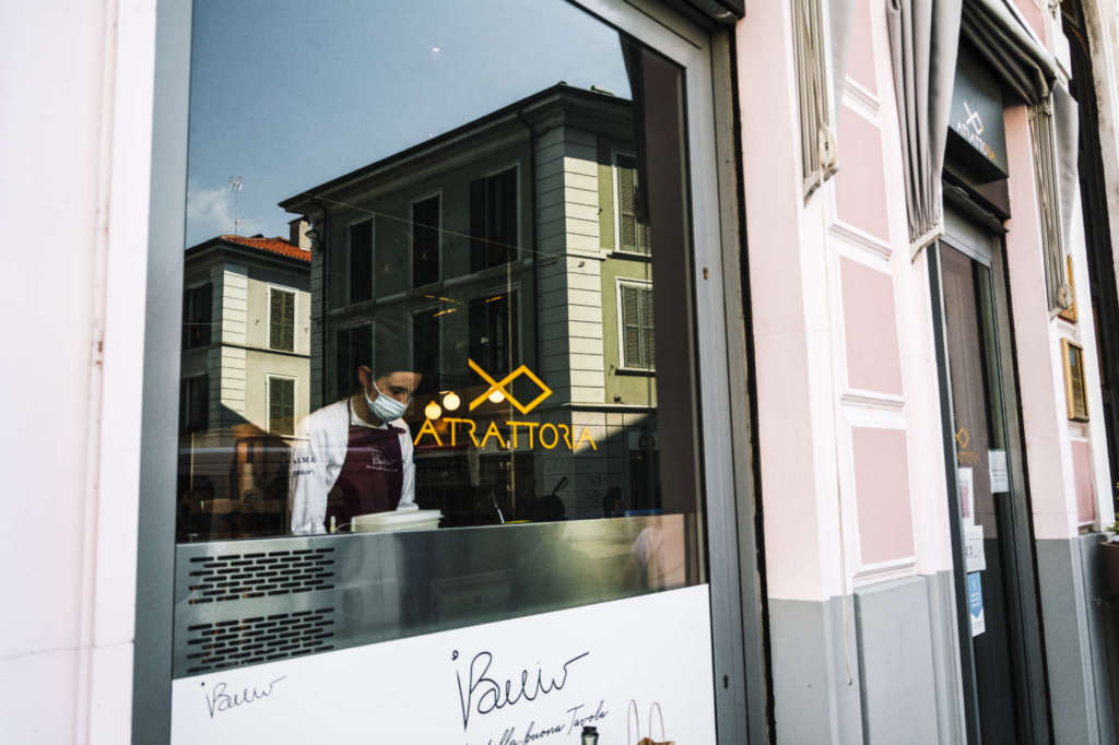 A'Trattoria vetrina