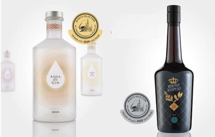 Bespoke Distillery Aqva di Gin Vermut Sospseso