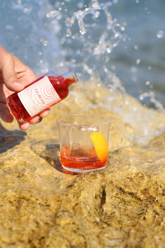 Figroni, signature cocktail di Porto51 a Ischia