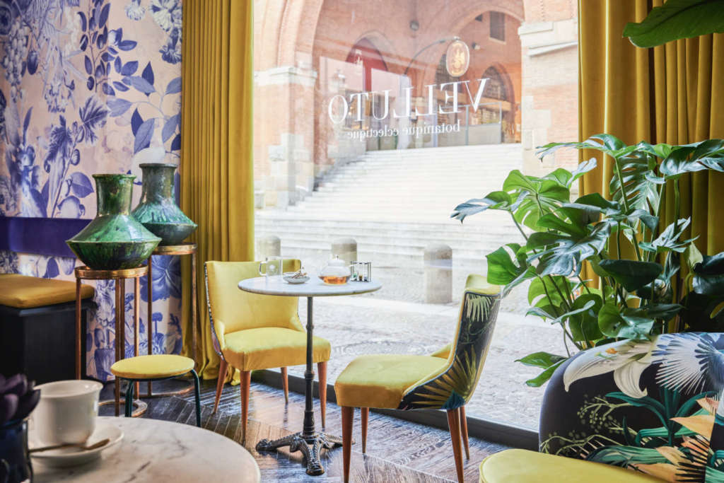 Velluto a Bologna si propone anche come tea room