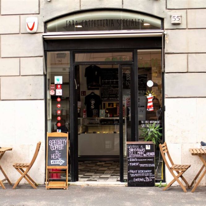 Bar Caffetteria dell&rsquo;anno: Faro Specialty Coffee, Roma
