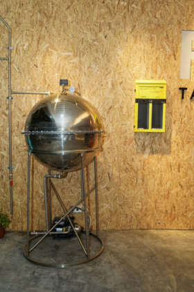 recipiente per la raccolta di acqua piovana ad uso sanitario