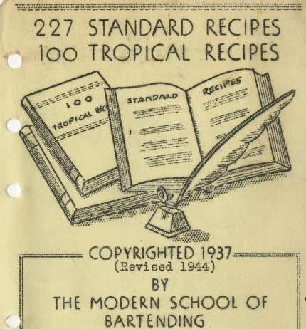 227 Standard Recipes - 100 Tropical Recipes
