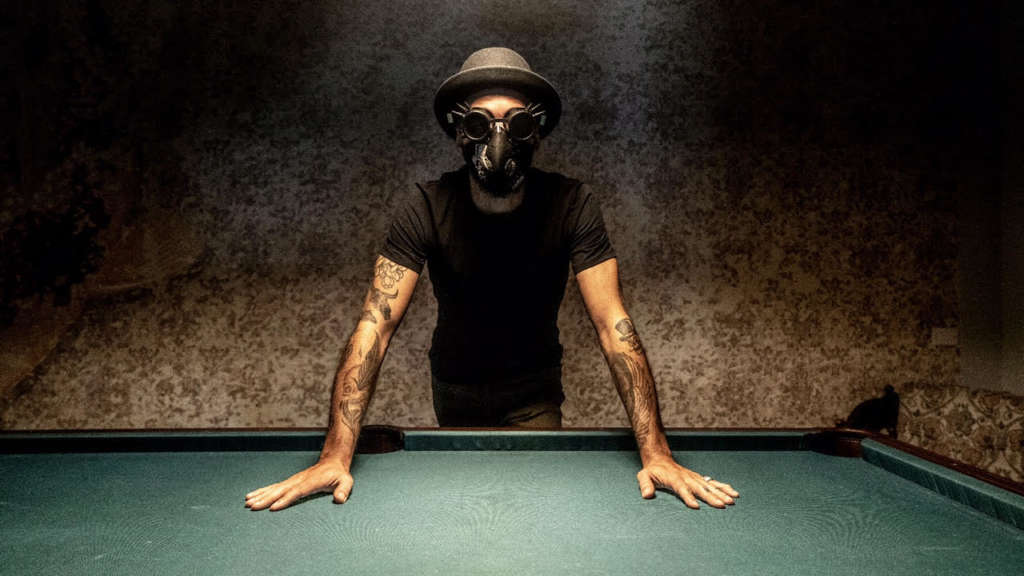 Francesco Mandrà del Sazerac e la sua maschera