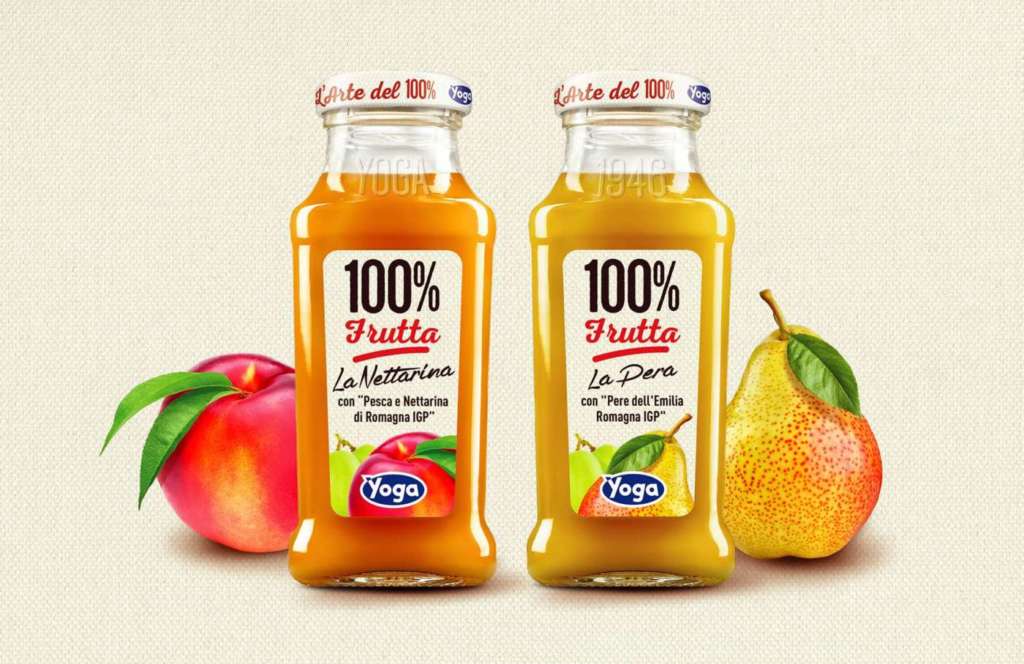 Yoga Pesca e Pera Igp L’Arte del 100%