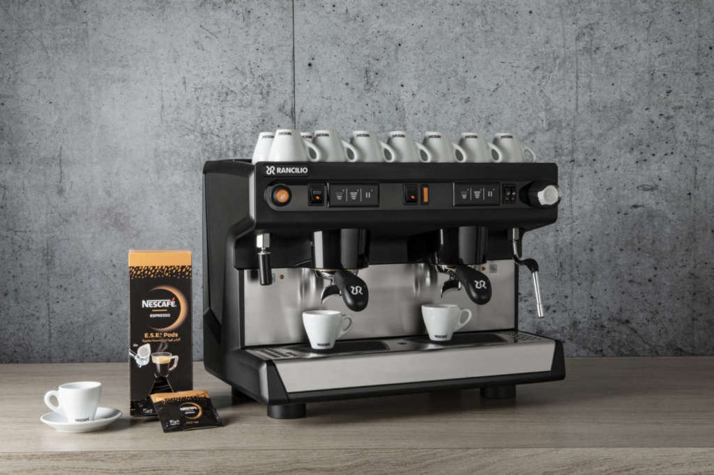 Baby9 Rancilio e cialde Nescafé