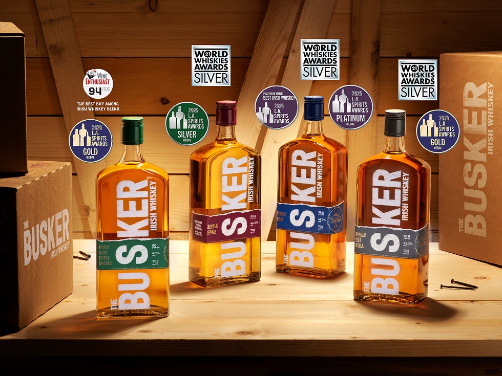 The Busker Irish whiskey