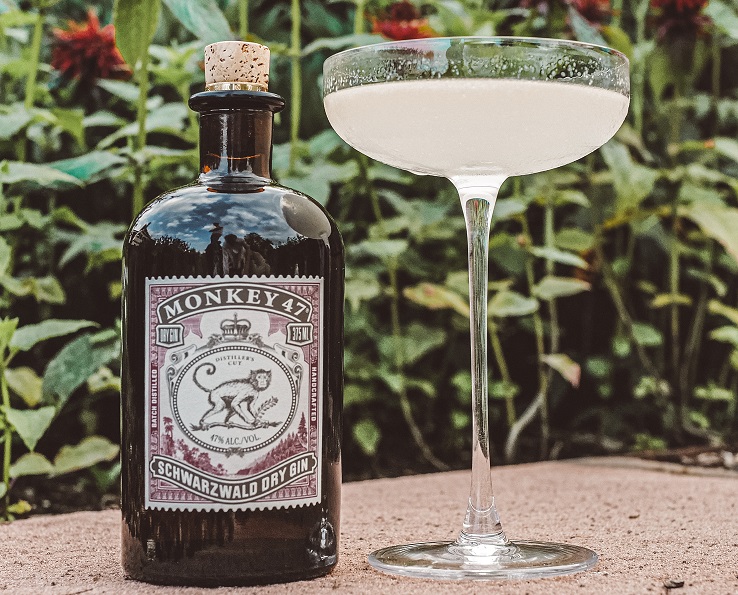 Monkey 47 Distiller’s Cut 2021- cocktail Scarlet Bee’s Knees
