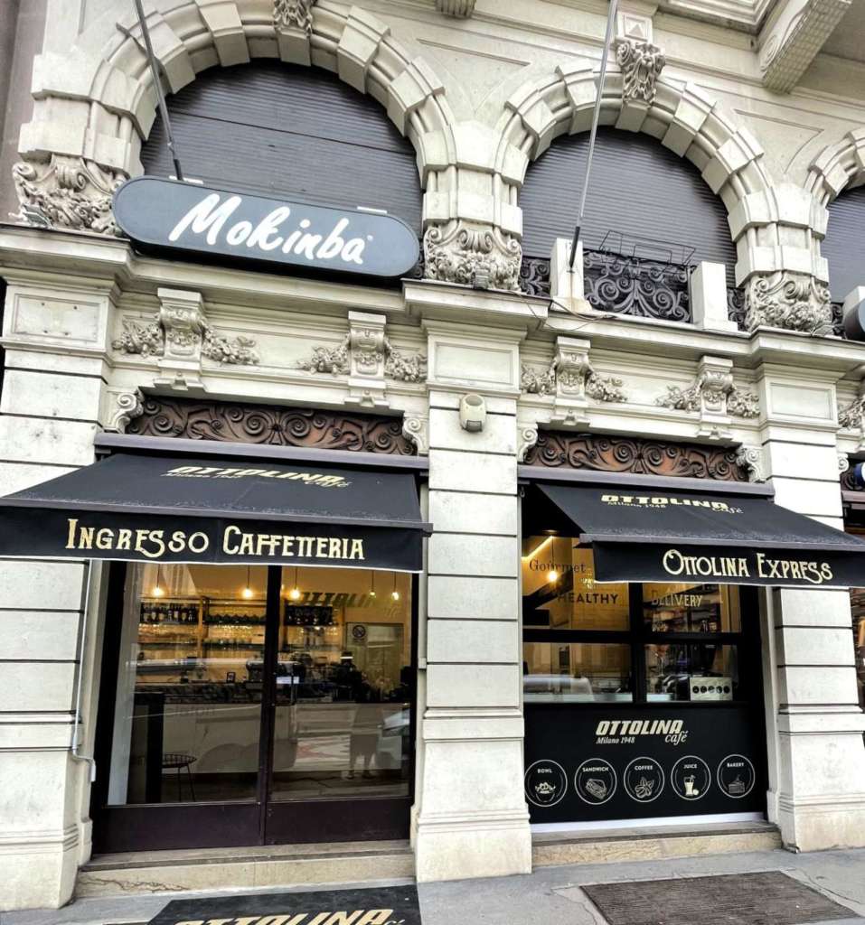 Esterno Ottolina Cafè corso Magenta Milano