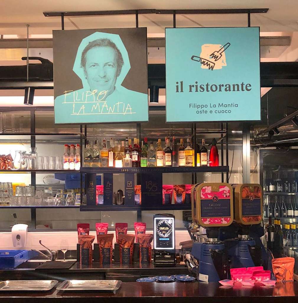 Ristorante La Mantia e 1895 Coffee Designers