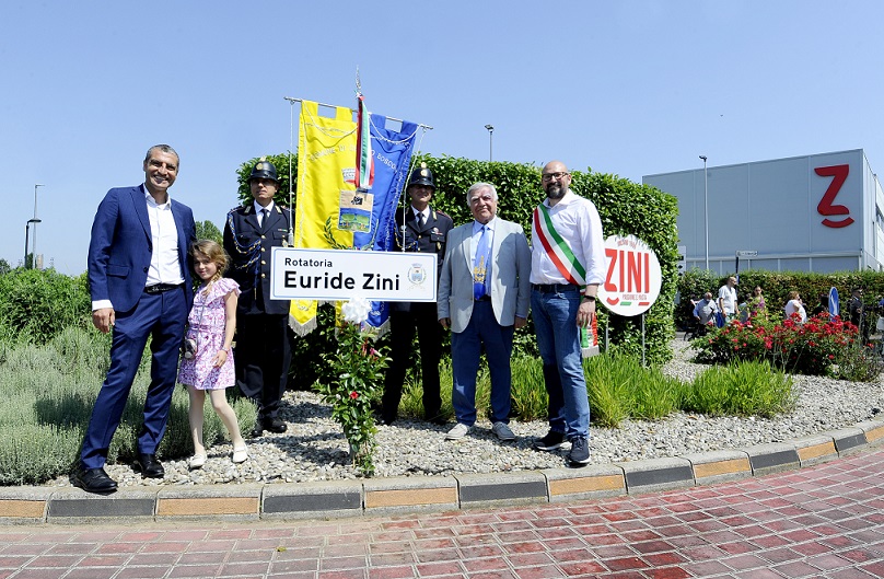 Cesano Boscone, inaugurazione e intitolazione della rotatoria a Zini