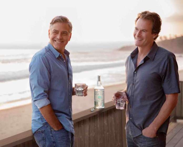 Gli amici George Clooney e Rande Gerber due dei fondatori di Tequila Casamigos Casamigos