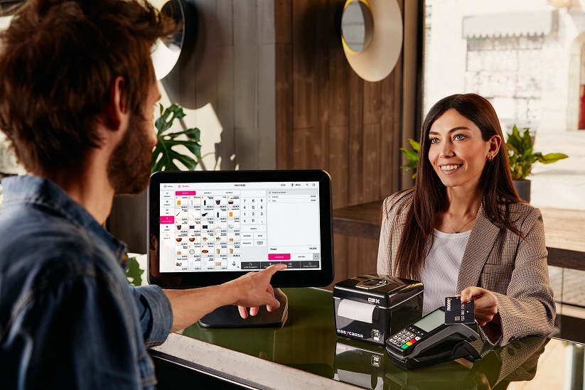 EasyCassa - Esercente dietro al bancone + pagamento