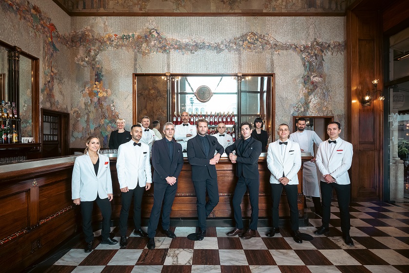 World’s 50 Best Bars Camparino Team