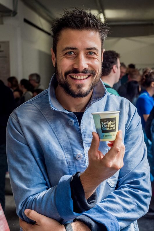 Ludovic Rossignol, fondatore e organizzatore Milan Coffee Festival Ludovic Rossignol, fondatore e organizzatore Milan Coffee Festival