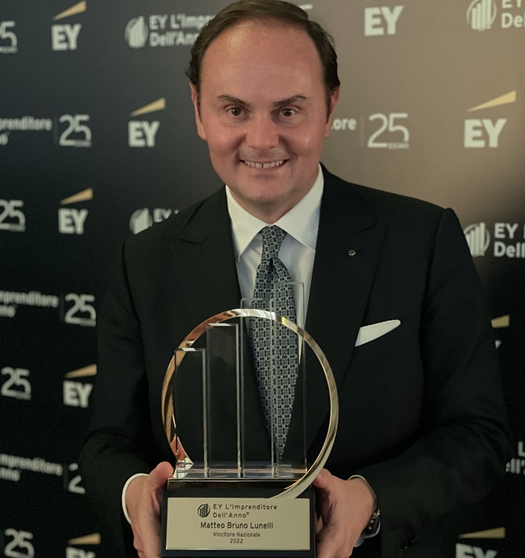Matteo Lunelli premio Ey Gruppo Lunelli