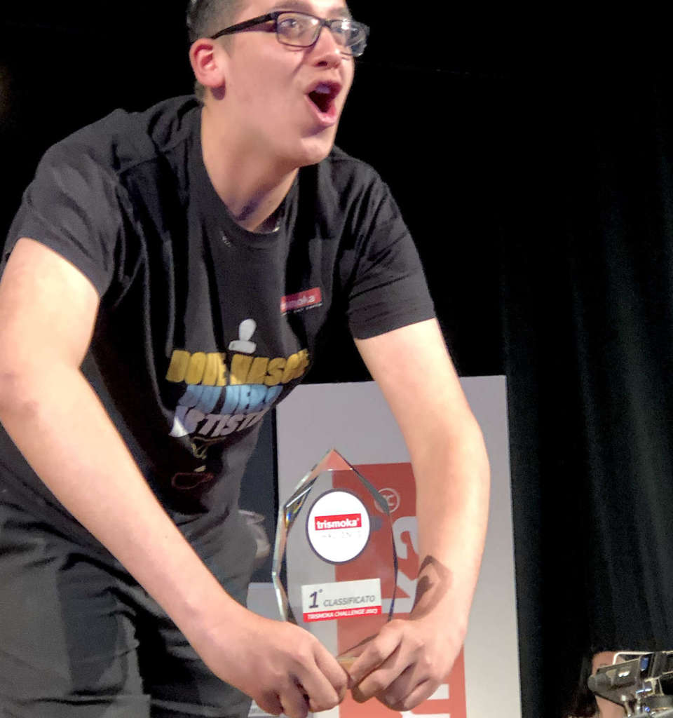 Giancarlo Magrini, vincitore del Trismoka Challenge 2023