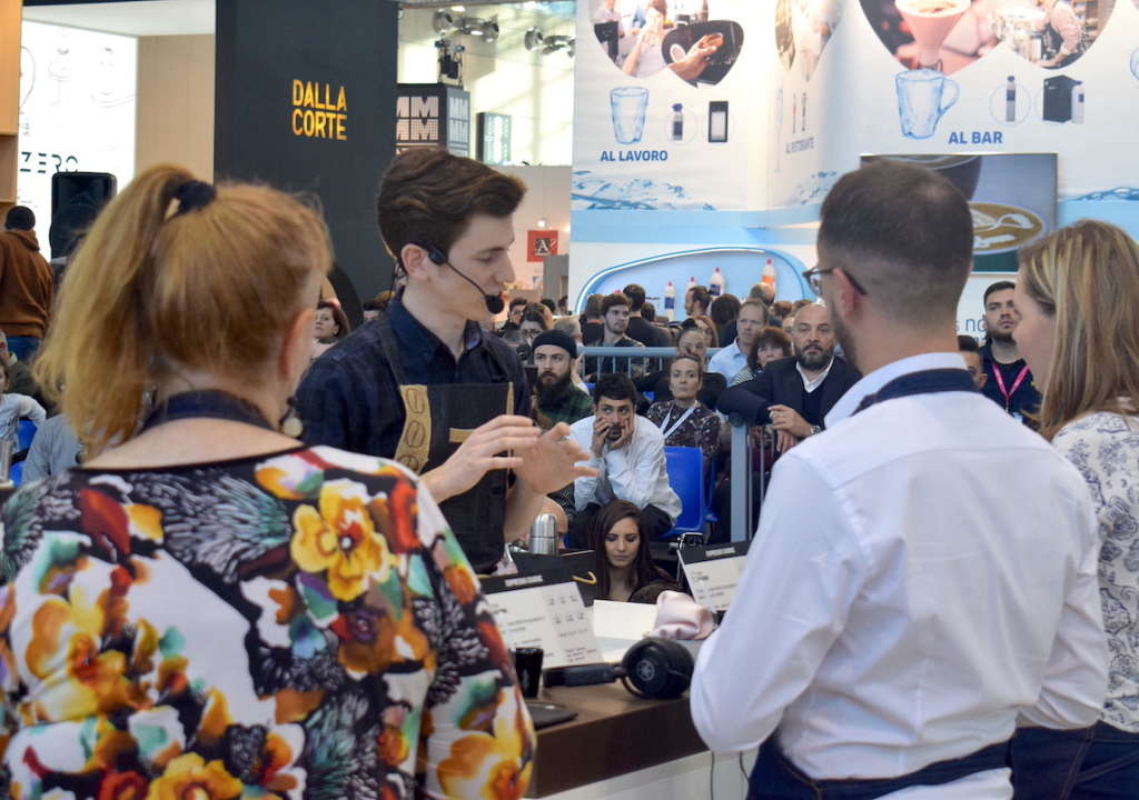 Daniele Ricci durante una competizione Cibc