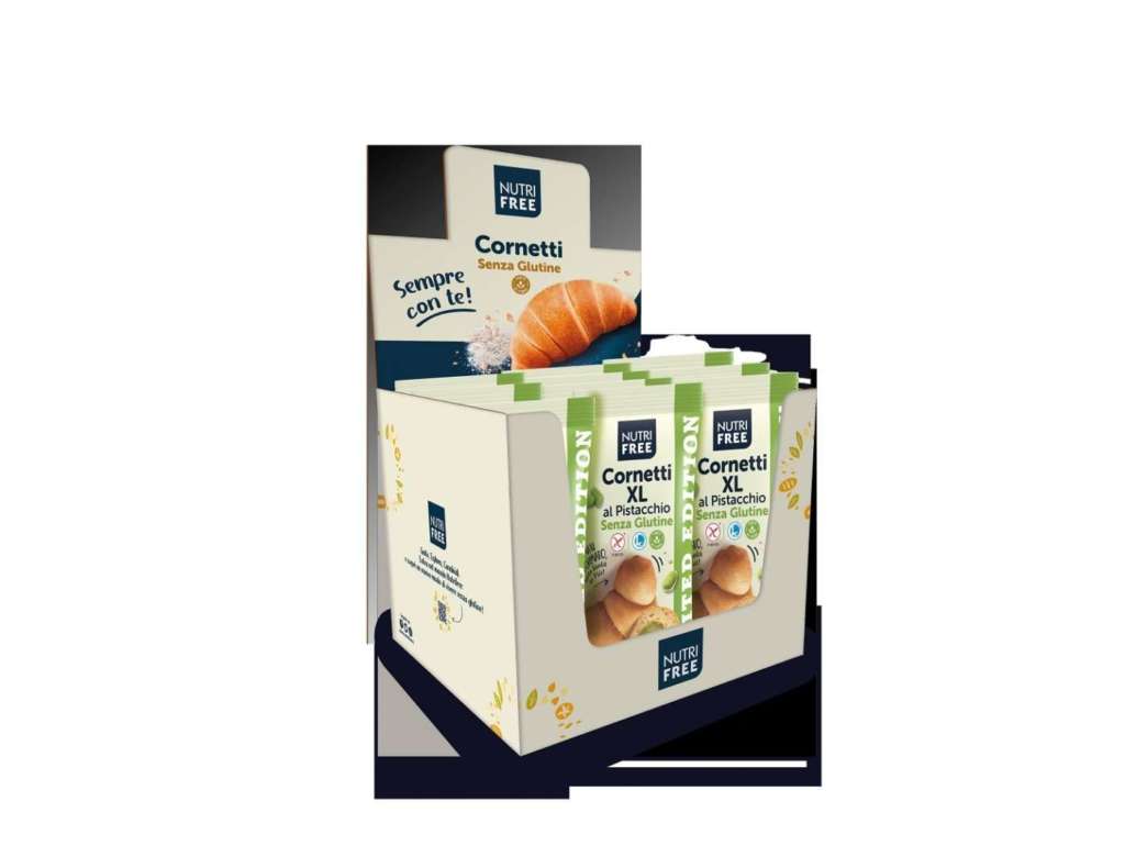 Cornetto XL al Pistacchio gluten free espositore