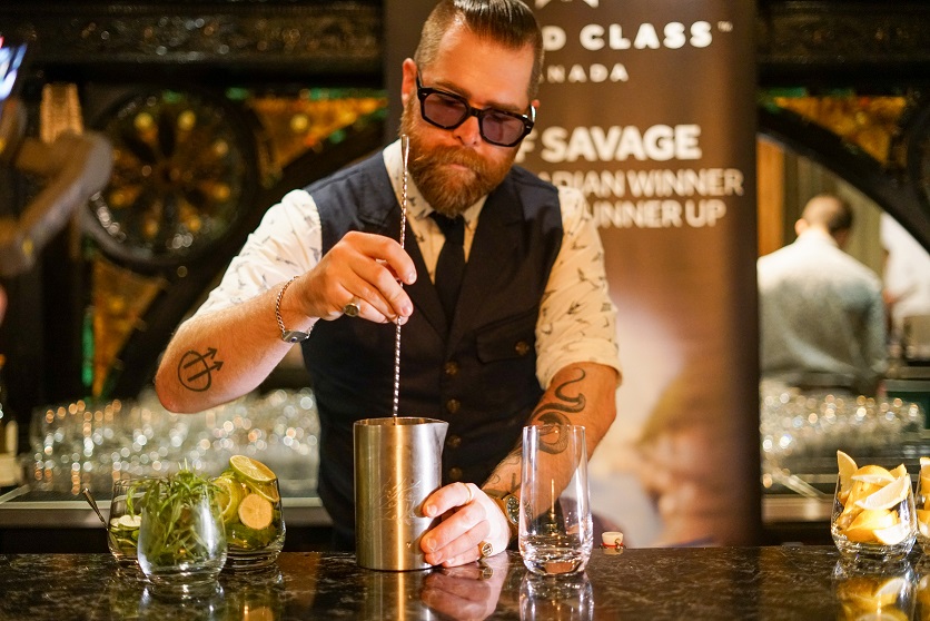 Vancouver Cocktail Week Jeff Savage at Gala (photo Living Room Creative)