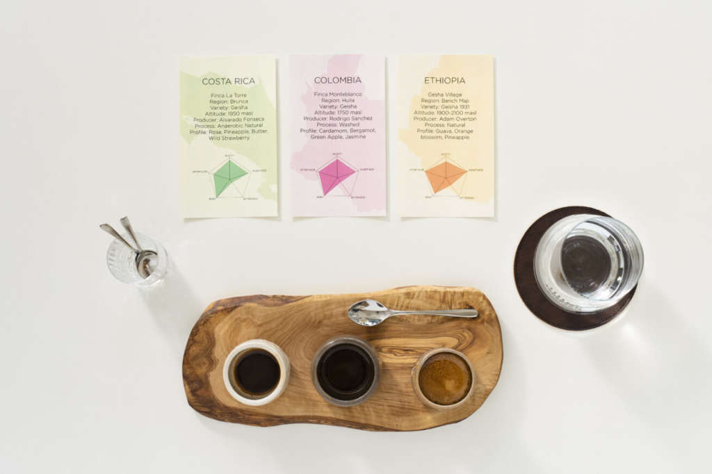 Accademia del Caffè Espresso, assaggio