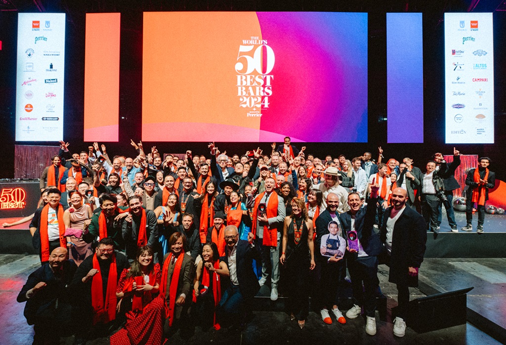 The World's 50 Best Bars 2024 Group shot