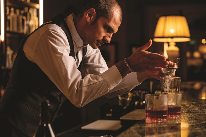Castello di Casole Head Bartender 2. Credit Andrea di Lorenzo