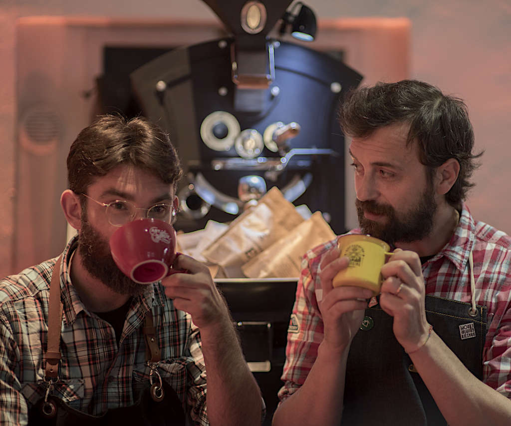 I titolari de Il Manovale, Giovanni Antonacci, e Gianluca Lavacca