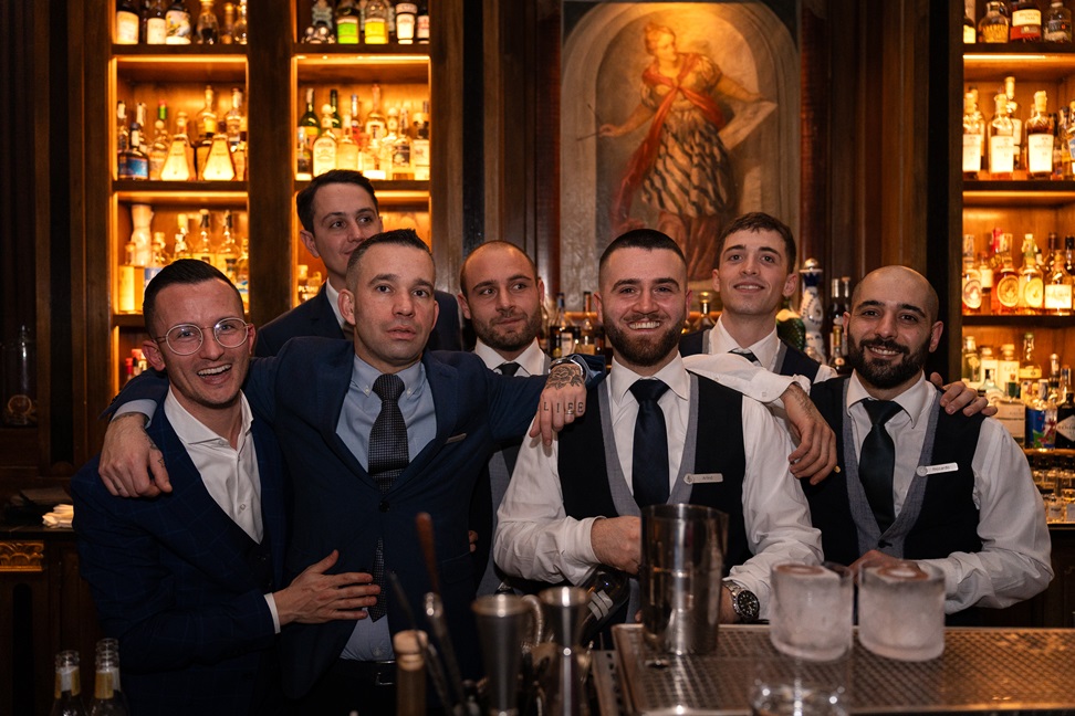 Atrium Bar team. Photo Mike Tamasco