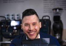 Matteo Beluffi e la nuova linea di caffè Oltre