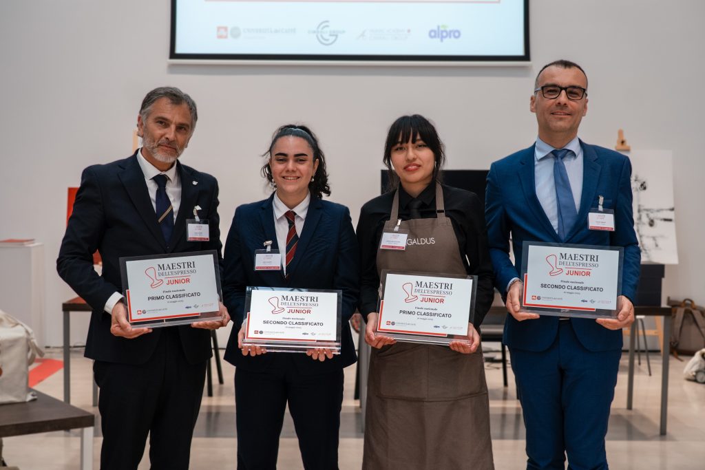 I vincitori della 33a edizione di Maestri dell'Espresso Junior