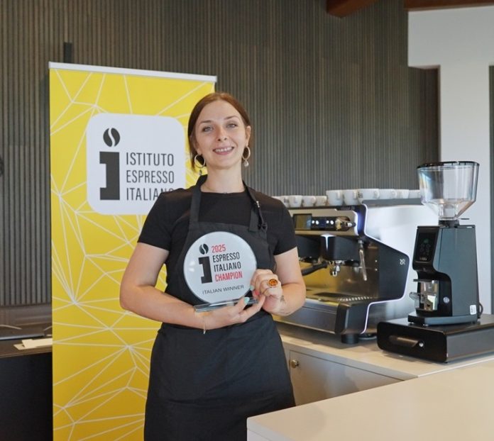 Giulia Ruscelli vincitrice Espresso Italiano Champion 2025 Giulia Ruscelli vincitrice Espresso Italiano Champion 2025