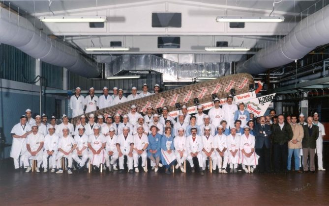 Veroni 1996 Foto mortadella Guinness Primati - 2680 kg