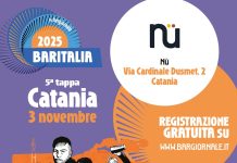 Baritalia arriva a Catania il 3 novembre. Registrati per l’ingresso gratuito Baritalia Catania registrati