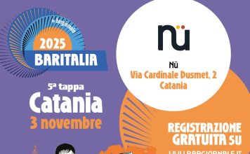 Baritalia arriva a Catania il 3 novembre. Registrati per l’ingresso gratuito Baritalia Catania registrati