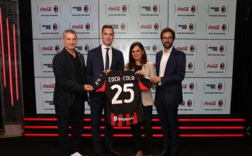 Coca-Cola scende in campo con l’Ac Milan Coca-Cola Ac Milan partnership